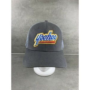 Classic Mens Women's Unisex TL Caps YooHoo Logo Gray Trucker Hat 90s Y2K